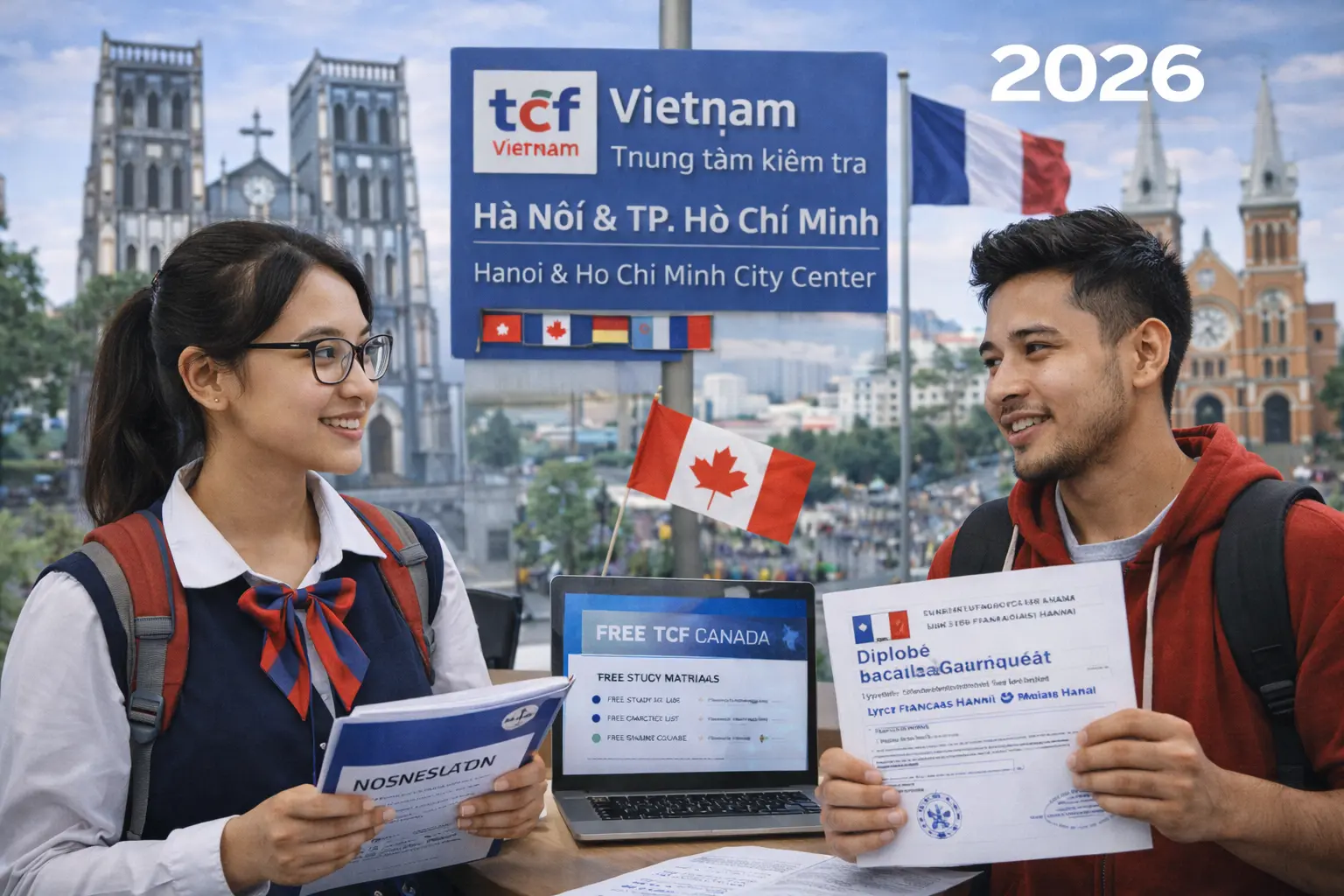 TCF Canada in Vietnam 2026: Hanoi & Ho Chi Minh City Centers, Colonial Francophone Legacy, and the Massive Advantage of French Lycées