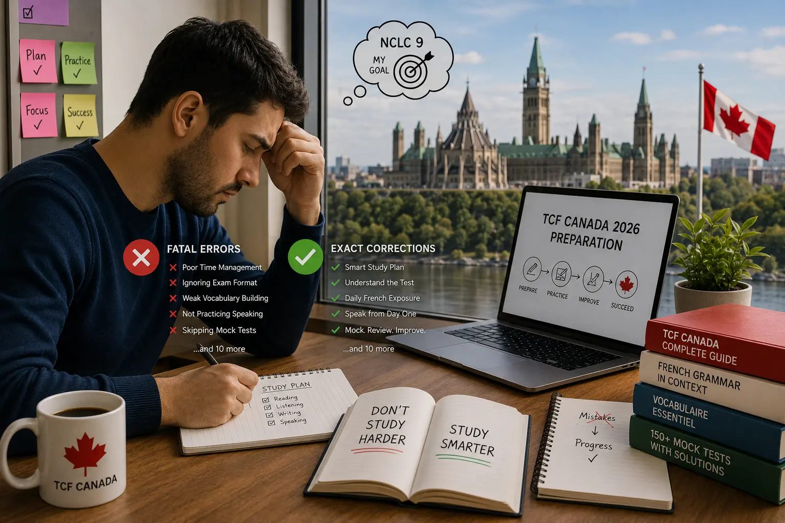 TCF Canada 2026: The 15 Fatal Preparation Errors That Cause NCLC Underperformance — And the Exact Corrections for Each