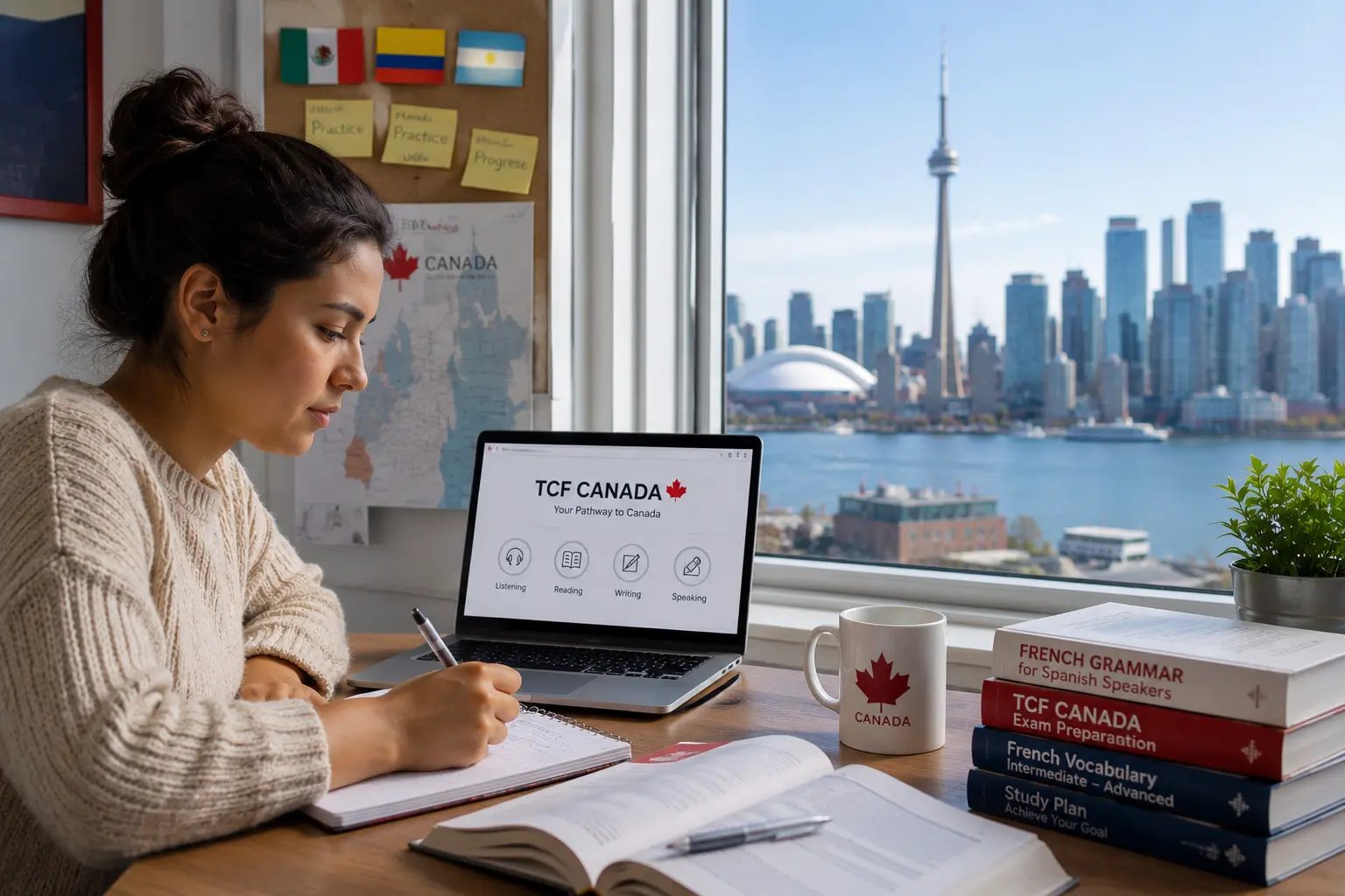 TCF Canada for Spanish Speakers 2026: Mexico, Colombia, Argentina and the Spanish-->French Bridge Strategy to Beat 700,000 English-Stream Competitors